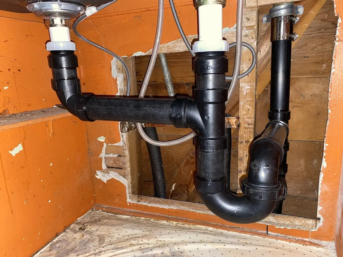 Professional Repiping Services equipment and tools on the job in Bethany